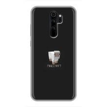 Чехол Майнкрафт на Xiaomi Redmi Note 8 Pro (AlphaPrint) Minecraft (Овечка Майнкрафт)
