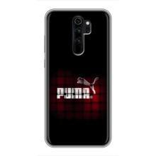 Чохол з Брендами одягу на Редмі Нот 8 Про – PUMA стиль