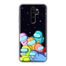 Чохли Амонг Ас для Xiaomi Redmi Note 8 Pro (AlphaPrint) – Скіни в космосі