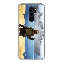 Чехол с принтом (Русский корабль...) для Сяоми Редми Ноут 8 Про (AlphaPrint) – Русский корабль