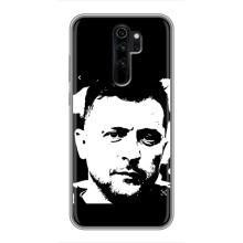 Чехол для Xiaomi Redmi Note 8 Pro (AlphaPrint - с принтом Зеленского) – Зеленский АРТ