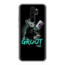 Чехол Супергерои Марвел на Редми нот 8 про (Groot)