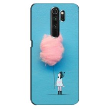 Дівчачий Чохол для Xiaomi Redmi Note 8 Pro (Дівчинка з хмаринкою)