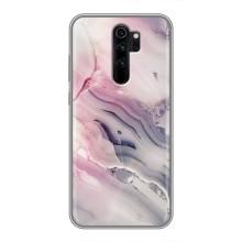 Мраморный чехол на Xiaomi Redmi Note 8 Pro (VPrint) – Пурпурный Мрамор