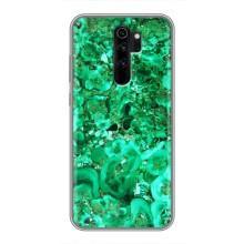 Мраморный чехол на Xiaomi Redmi Note 8 Pro (VPrint) – Салатный Мрамор