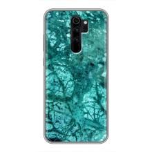 Мраморный чехол на Xiaomi Redmi Note 8 Pro (VPrint) – Зеленый мрамор