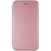 Кожаный чехол-книжка Classy для Xiaomi Redmi Note 8 / Note 8 2021 – Rose Gold
