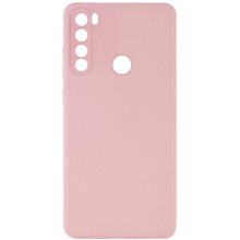 Силиконовый чехол Candy Full Camera для Xiaomi Redmi Note 8 – Розовый