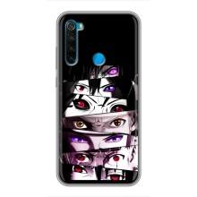 Чохли Персонажі Аніме Наруто для Xiaomi Redmi Note 8 (AlphaPrint) – Очі Anime