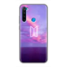 Чехлы BTS для Xiaomi Redmi Note 8 (AlphaPrint) – BTS логотип