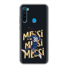 Чехлы для Xiaomi Redmi Note 8 (Leo чемпион) (AlphaPrint) (Messi ПСЖ)