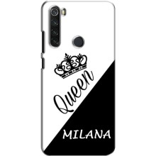 Чехлы для Xiaomi Redmi Note 8 - Женские имена – MILANA
