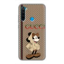 Чехлы ГУЧЧИ для Сяоми Редми Ноут 8 (AlphaPrint) (Mickey GUCCI)