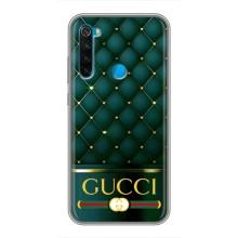 Чехлы ГУЧЧИ для Сяоми Редми Ноут 8 (AlphaPrint) (Текстура Гуччи)