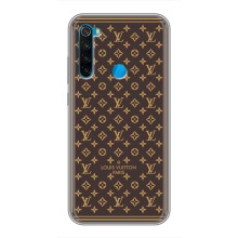 Чехлы Луи Витон для Xiaomi Redmi Note 8 (AlphaPrint - LOUIS VUITTON) (обои LV)