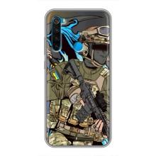 Чехлы с картинкой ЗСУ для Xiaomi Redmi Note 8 (AlphaPrint) – Воин ВСУ