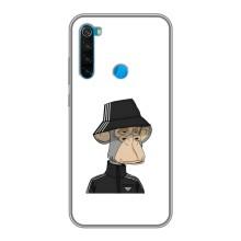 Чехлы с Обезьянами NFT для Xiaomi Redmi Note 8 (AlphaPrint) (обезьяна NFT Adidas)