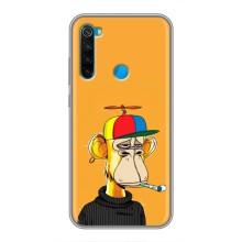 Чехлы с Обезьянами NFT для Xiaomi Redmi Note 8 (AlphaPrint) (Скучающая Обезьяна NFT)