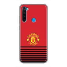 Чехол Манчестер Юнайтед для Сяоми Редми Ноут 8 (AlphaPrint) (manchester united)
