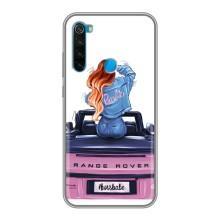 Чехол с печатью для Xiaomi Redmi Note 8 - (Мода) (AlphaPrint) (На машине)