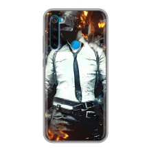 Чохол з картинкою "Герой Pubg" на Xiaomi Redmi Note 8 (Man Пубг)