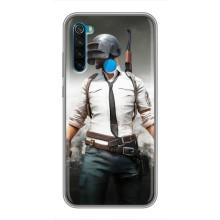 Чехол PUBG для Сяоми Редми Ноут 8 (AlphaPrint) (Пабг мен)