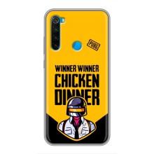 Чехол PUBG для Сяоми Редми Ноут 8 (AlphaPrint) (Pubg шлем)