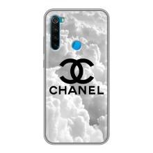 Чохол з Брендами одягу на Редмі нот 8 – CHANEL