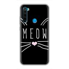 Бампер з зображенням Котиків для Редмі нот 8 (КОТИК MEOW)