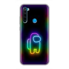 Чехол Амонг Ас для Xiaomi Redmi Note 8 (AlphaPrint) (Яркий скин)