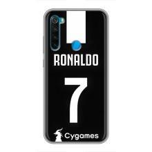 Чохол Кріштіану Роналду для Xiaomi Redmi Note 8 (AlphaPrint) – RONALDO 7