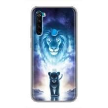 Чехол со Львом для Xiaomi Redmi Note 8 (VPrint) (Маленький лев)