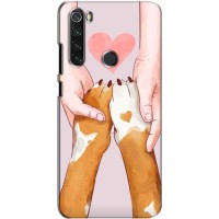 Чехол (ТПУ) Милые собачки для Xiaomi Redmi Note 8 – Любовь к собакам