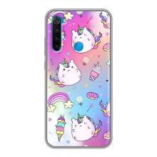 Чохол Unicorn на Xiaomi Redmi Note 8 (Веселка і Єдинорог)