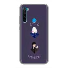 Чехлы Венсдей на Xiaomi Redmi Note 8 Уэнсдей (AlphaPrint) – Уэнздей и подруга