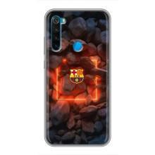 Чехлы для Сяоми Редми Ноут 8 (VPrint) - ТОП ФК (ФК Барселона)