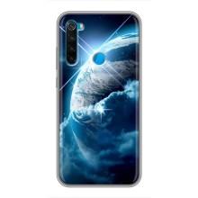 Космические Чехлы для Сяоми Редми Ноут 8 (VPrint) (Земля с космоса)