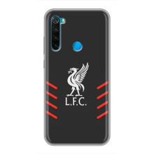 Силиконовые Чехлы принт Футбол на Xiaomi Redmi Note 8 (Эмблема Liverpool)