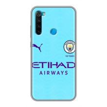 Силиконовые Чехлы принт Футбол на Xiaomi Redmi Note 8 (Man City)