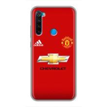 Силиконовые Чехлы принт Футбол на Xiaomi Redmi Note 8 (Man United)