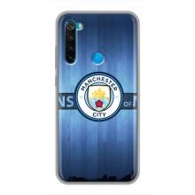 Силиконовые Чехлы принт Футбол на Xiaomi Redmi Note 8 (ManCity)