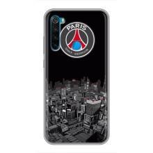 Силиконовые Чехлы принт Футбол на Xiaomi Redmi Note 8 (PSG)