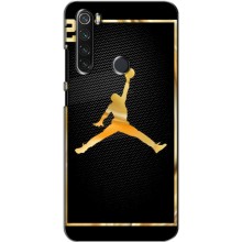 Силиконовый Чехол Nike Air Jordan на Редми нот 8 (Джордан 23)