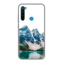 Силиконовый чехол с КАРТИНКАМИ лето для Xiaomi Redmi Note 8 (AlphaPrint) (Гори)