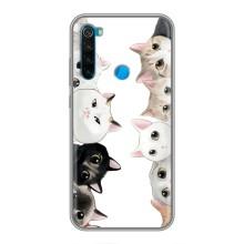 Силіконовий чохол з котиком для Xiaomi Redmi Note 8 (Коти)