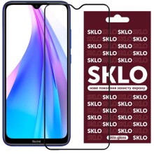 Защитное стекло SKLO 3D (full glue) для Xiaomi Redmi Note 8T – Черный
