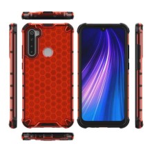 Ударопрочный чехол Honeycomb для Xiaomi Redmi Note 8T – Красный