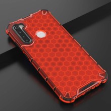 Ударопрочный чехол Honeycomb для Xiaomi Redmi Note 8T – Красный