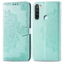 Кожаный чехол (книжка) Art Case с визитницей для Xiaomi Redmi Note 8T