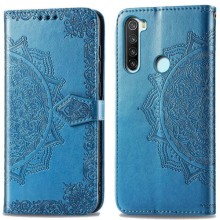 Шкіряний чохол (книжка) Art Case із візитничкою для Xiaomi Redmi Note 8T – Фіолетовий